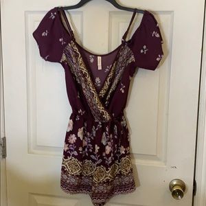 ❌SOLD❌Floral print romper